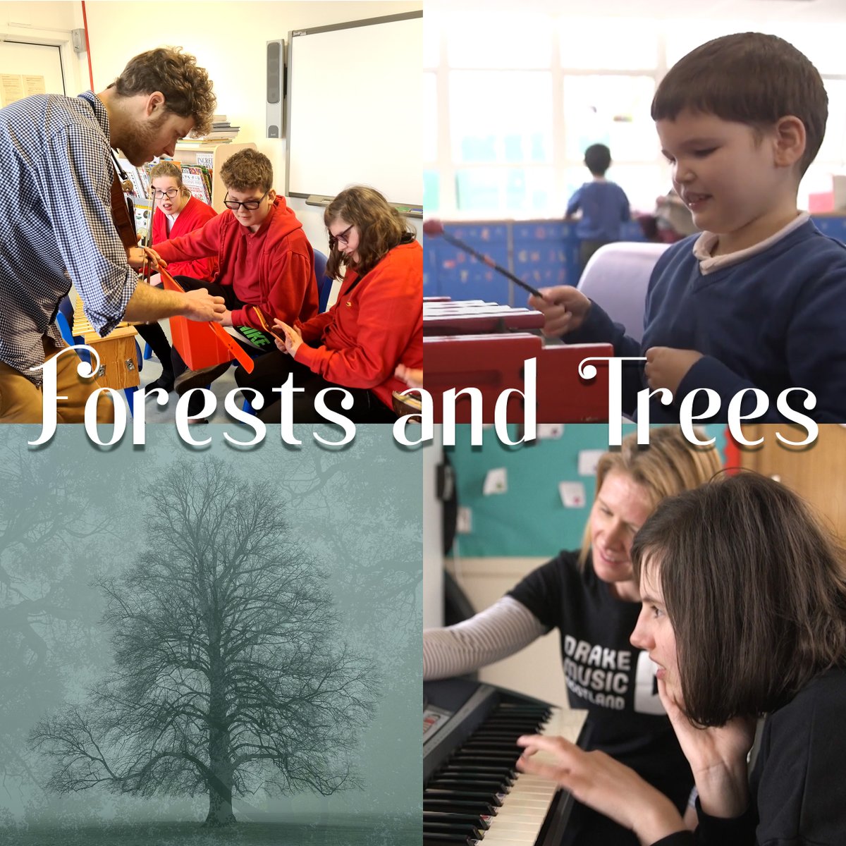 Only a week to go until Forests and Trees, our Aberdeenshire showcase performance at Haddo House with @LLAberdeenshire, part of Aberdeenshire’s Youth Music Initiative Programme, funded by The Scottish Government through @creativescots Free tickets here shorturl.at/JOWX0