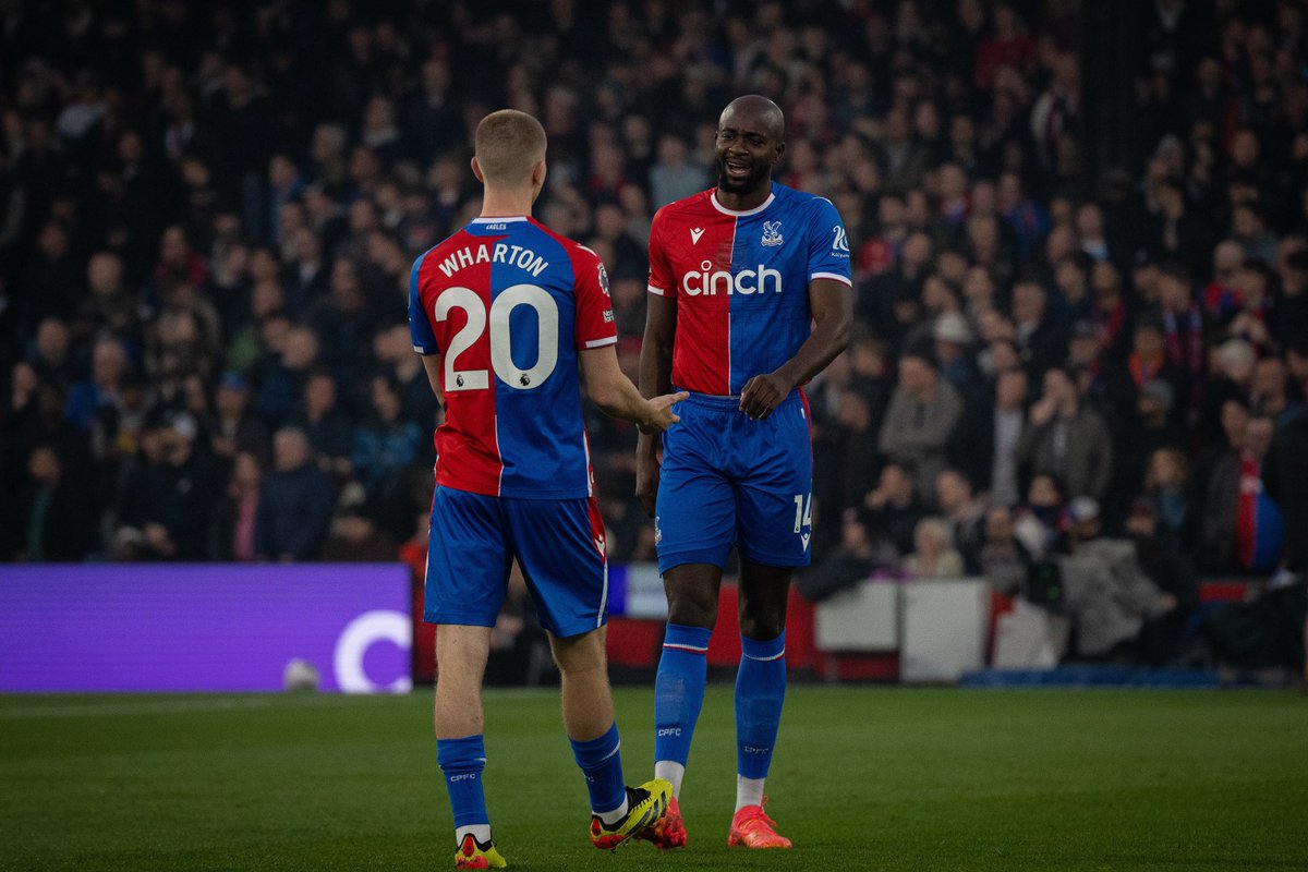 Under the lights at Selhurst last night. What a performance from the boys!❤️💙