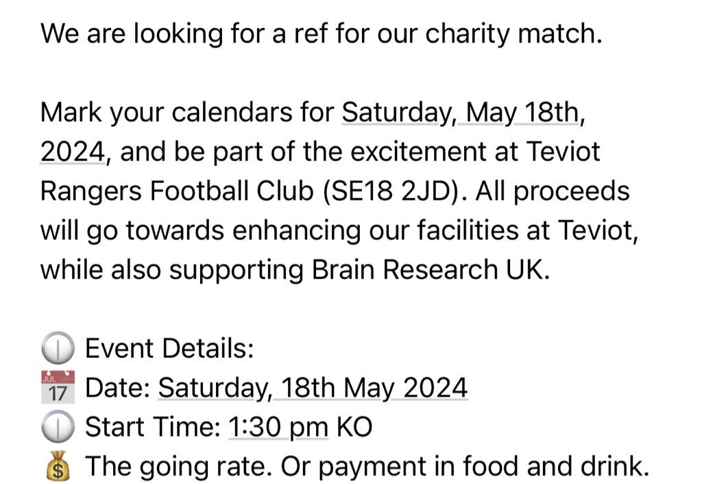 Teviot RangersFc Men (WESFA) Sunday League tweet media