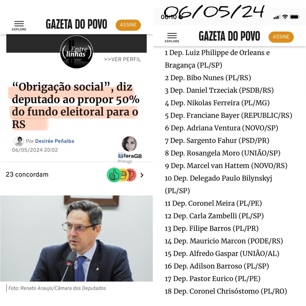 A esquerda se manifestou⁉️🤡