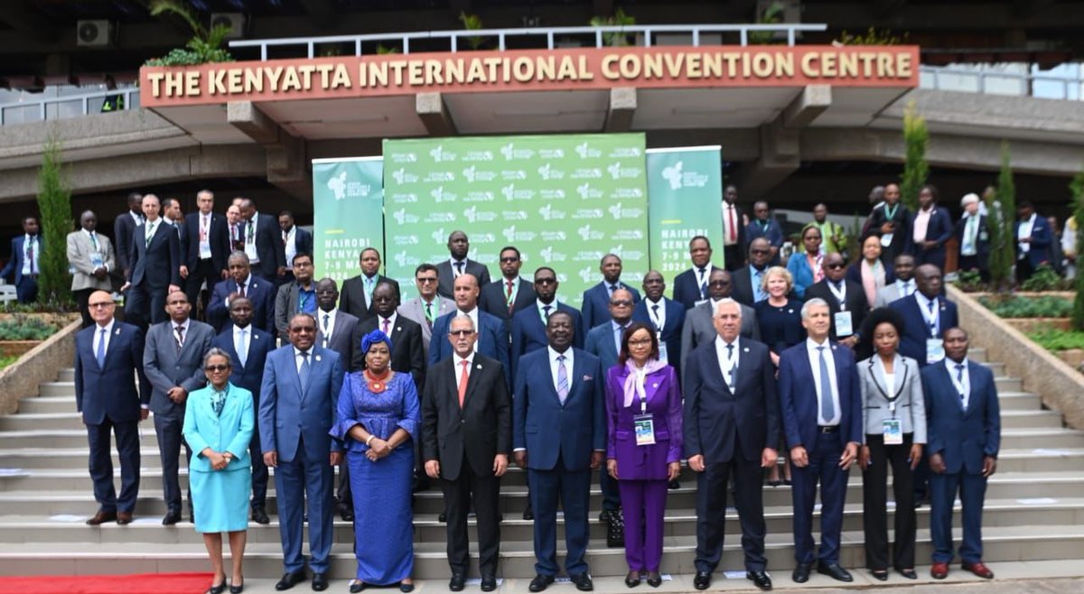 We successfully opened the Ministers of Agriculture session of the #AFSH24 in Nairobi. Bringing together important minds and voices for the future of Africa's #SoilHealth. Join now to follow the proceedings here: au.int/en/AFSH-2024/e… @AUC_CAADP #AFSH24 #ListenToTheLand