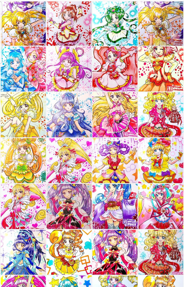 torage_usadama's tweet image. 今まで描いたプリキュアのアナログイラストです🤗💕
#イラスト
#イラスト好きと繋がりたい
#precure
#プリキュア好きさんと繋がりたい