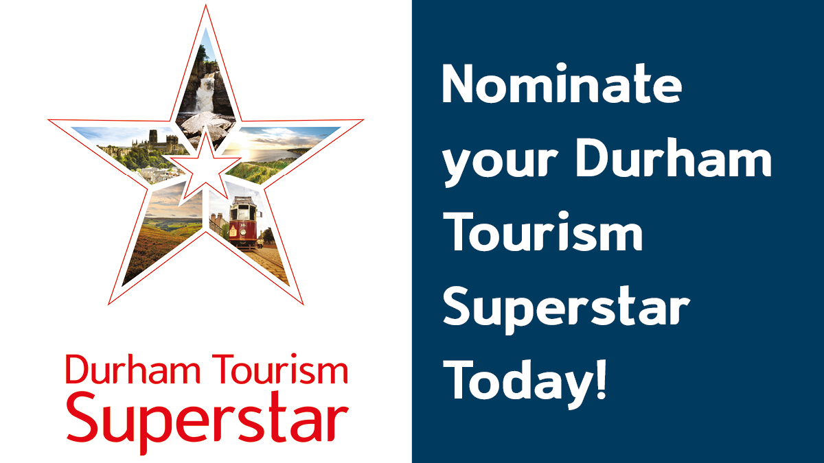 The search is on for our Durham Tourism Superstar 2024. The closing date for nominations is Friday 7 June and the winner will be announced at the Visit County Durham Summer Garden Party in July. Find out more and nominate here: tinyurl.com/3wbsef9c