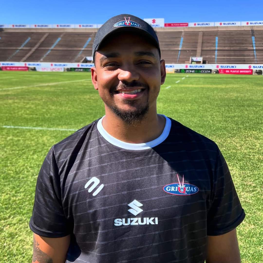 Suzuki Griquas proudly announce the arrival of Zinedine Robinson. Zinedine, a very well rounded flyhalf joins the team from NW University with whom he won the Varsity Cup last year. Welcome to the NC - we know you will enjoy your time here. #suzukigriquas #experiencenortherncape