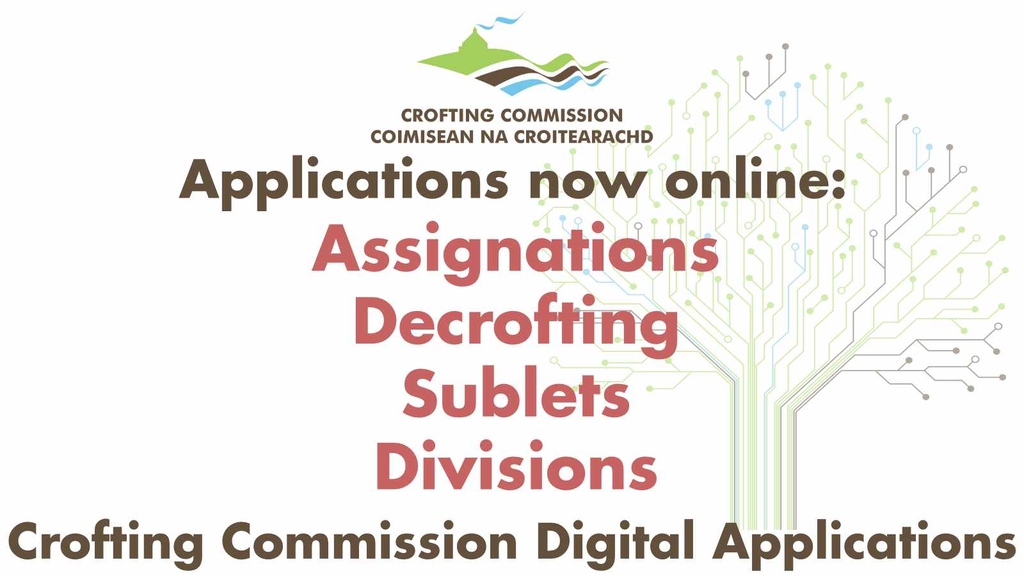 Simplify your crofting experience! Many regulatory applications are now available online for your convenience. ➡️ Submit, and manage your applications all in one place. #CroftingCommission #Convenience