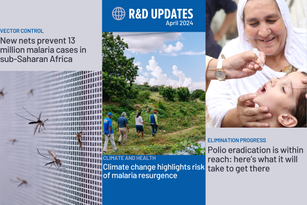 📢 Exciting R&D alert! Our latest roundup showcases the progress in disease elimination efforts to #BeatNTDs, achieve #ZeroMalaria, and #EndPolio. Check it out now ➡️ ow.ly/oeJ850Rx1ue
