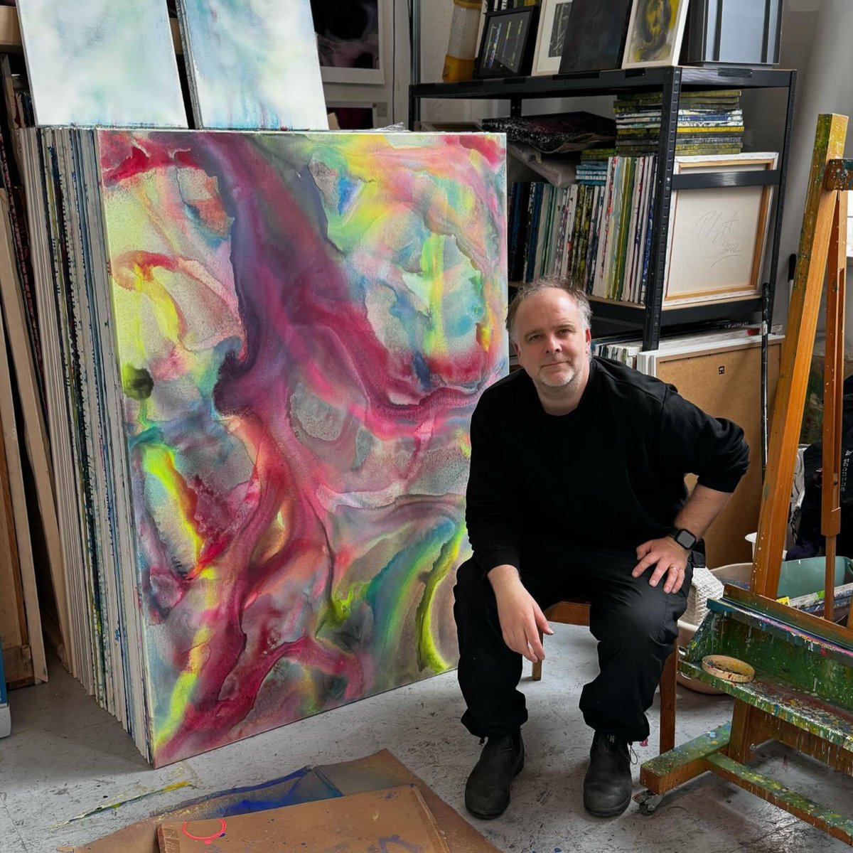 Studio days 2024
Philipp Geist
New paintings
.
.
.
.
.
.
.
.
.
#philippgeist #videogeist #Berlin #berlinartist #painting #analog #malerei  #acrylicpainting #acryloncanvas #farbe #abstractart #abstractpainting #abstractartist  #color #motion #artwork #abstracted #artwall #gallery