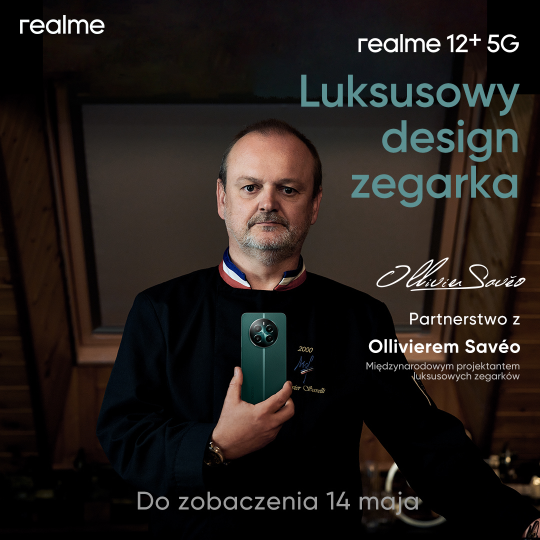 realmepolska's tweet photo. Uwolnij wizualną moc! 🎥✨ Olivier Saveo z pasją dopracowuje wizualne doświadczenia. Podziel się swoimi wrażeniami w komentarzach! 💬🌈 #OneMorePlus #realme12Plus5G https://t.co/PPm6KFRwGT