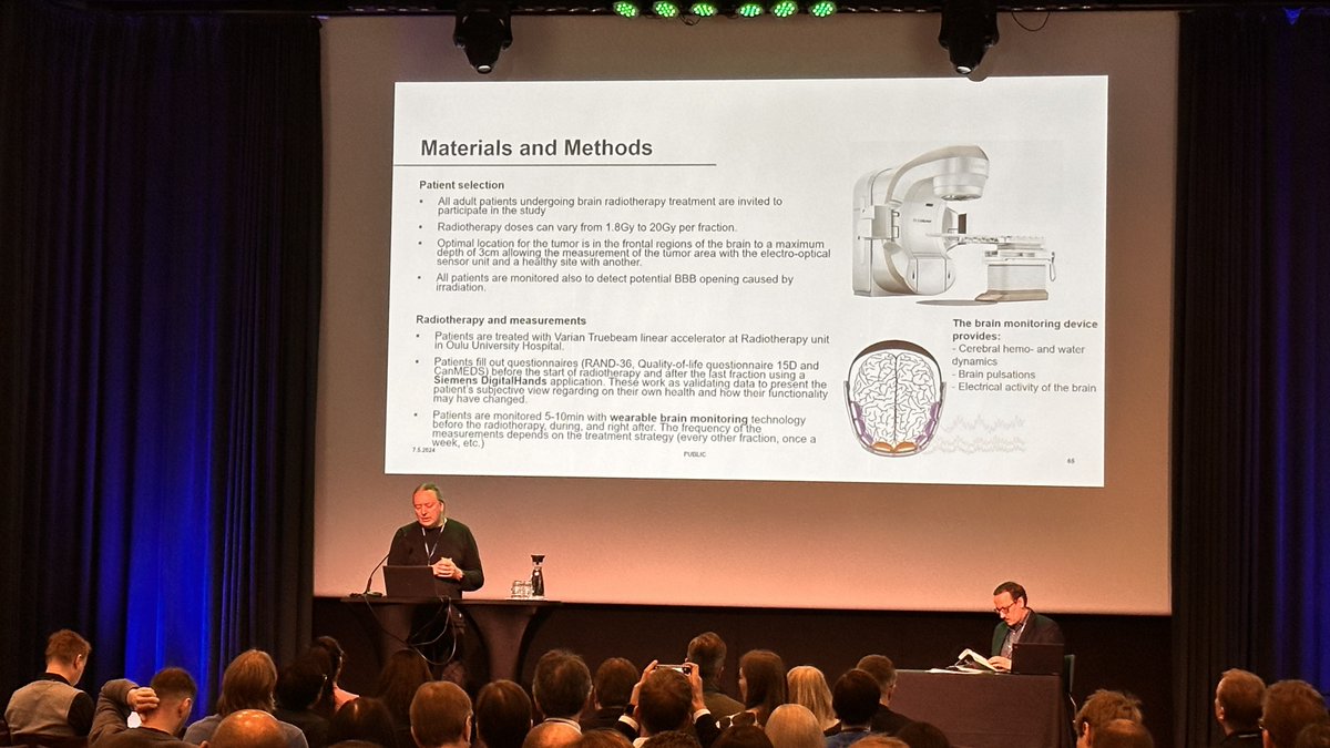 Teemu Myllylä highlights the design of a new device, featuring headbands that securely attach to the head, eliminating common motion artifacts and ensuring stable sensor performance for precise medical evaluations. #MedicalTech #6GESS