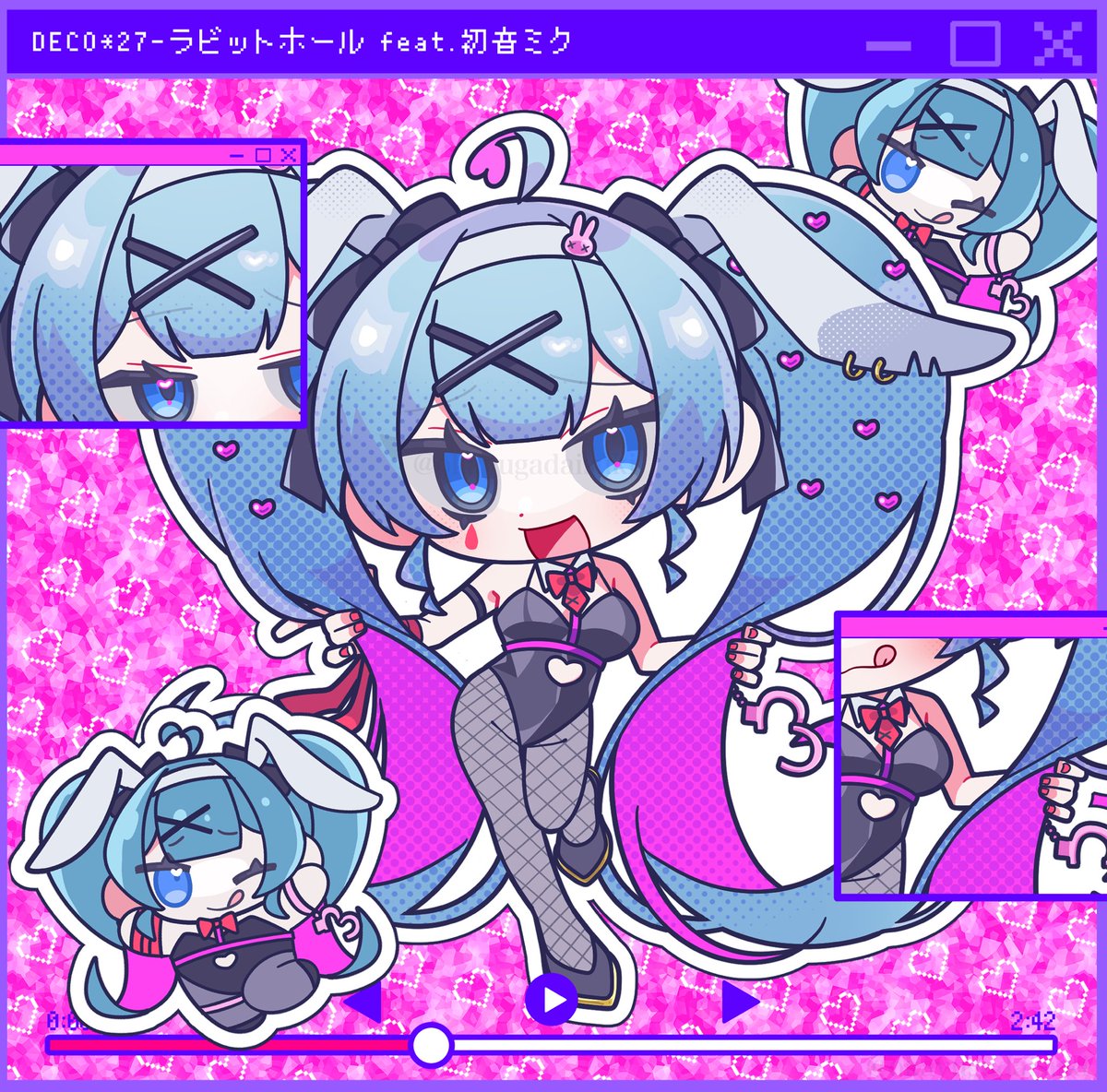 🐰🕳️ #初音ミク #ラビットホール