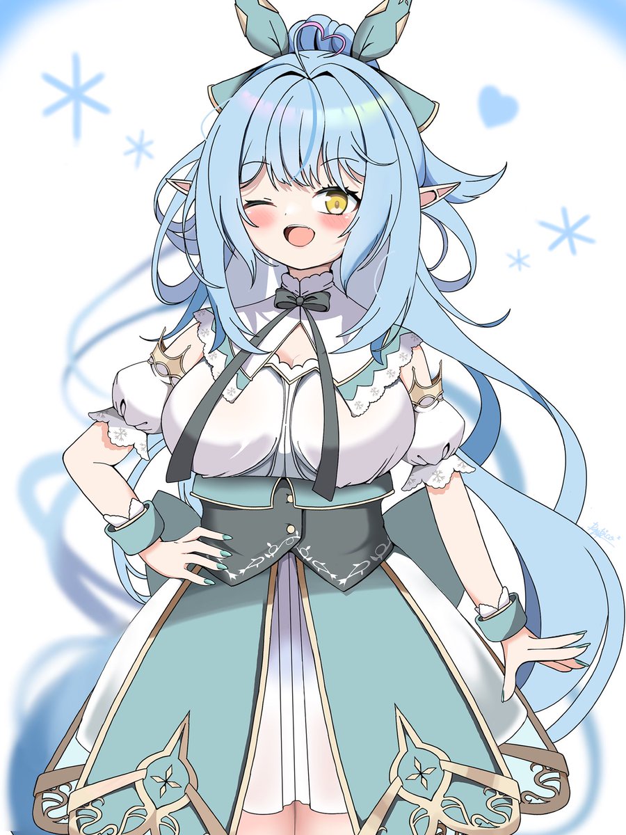LamyArt 雪花ラミィ りゅーぴこ@skeb募集中 on X: