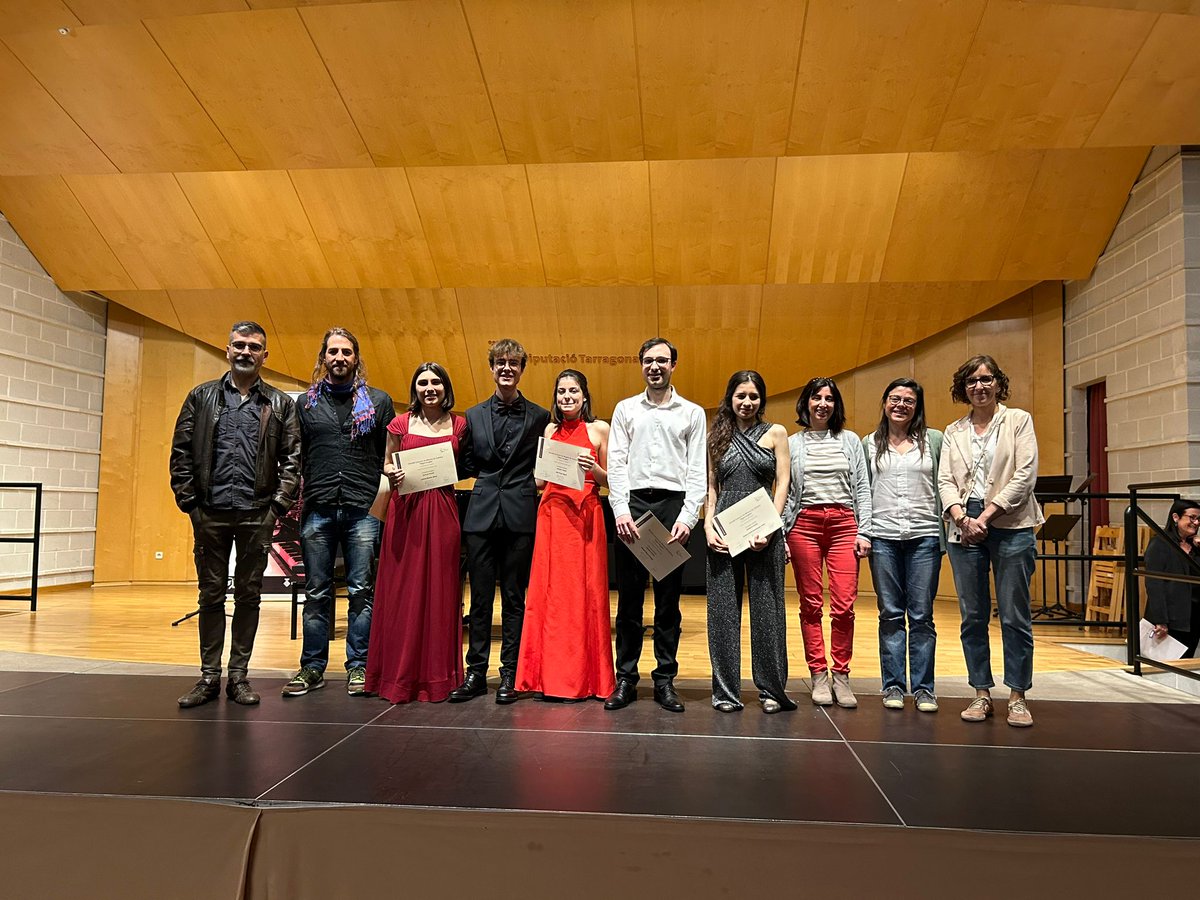 Felicitats als participants i guanyadors del XVIII Concurs de cambra Higini Anglès. Com sempre, qui va guanyar va ser la música!🎶Moltes gràcies a alumnat i famílies per compartir un matí de bona música. ♥ @Dipta_cat @cmtortosa @CMTarragona
