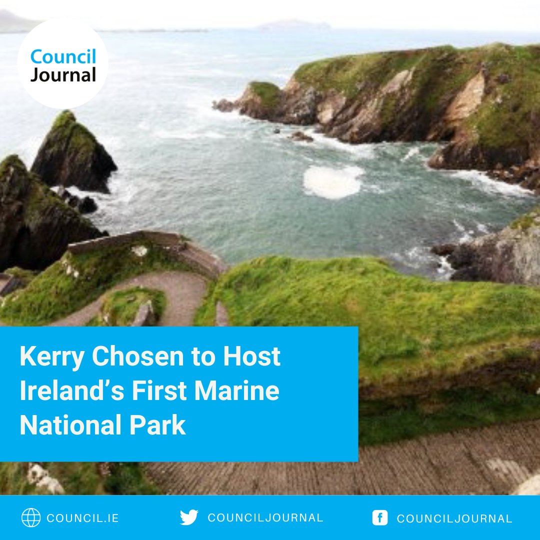 Kerry Chosen to Host Ireland’s First Marine National Park Read more: council.ie/kerry-chosen-t… #CountyKerry #nationalpark #EU #UNESCO #nature