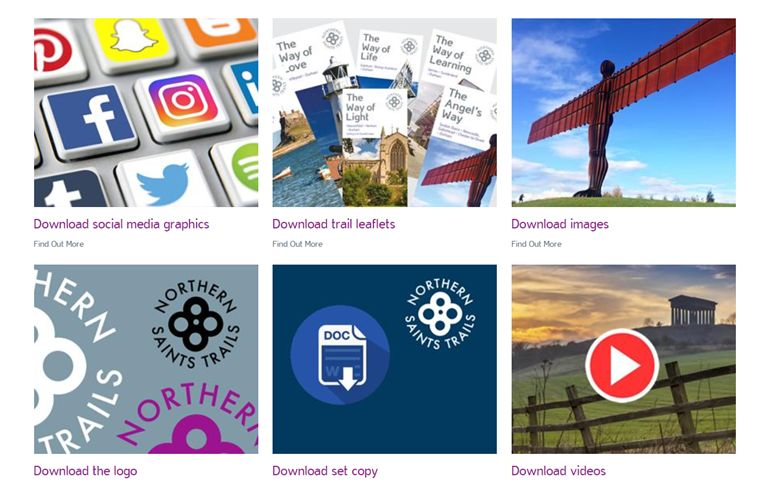 Businesses along the Northern Saints Trails can utilise the routes in their own marketing with the launch of a new toolkit. Containing web copy, images, logos and example social media posts, the toolkit will help you benefit from the Trails. More here: bit.ly/3vH0n7j