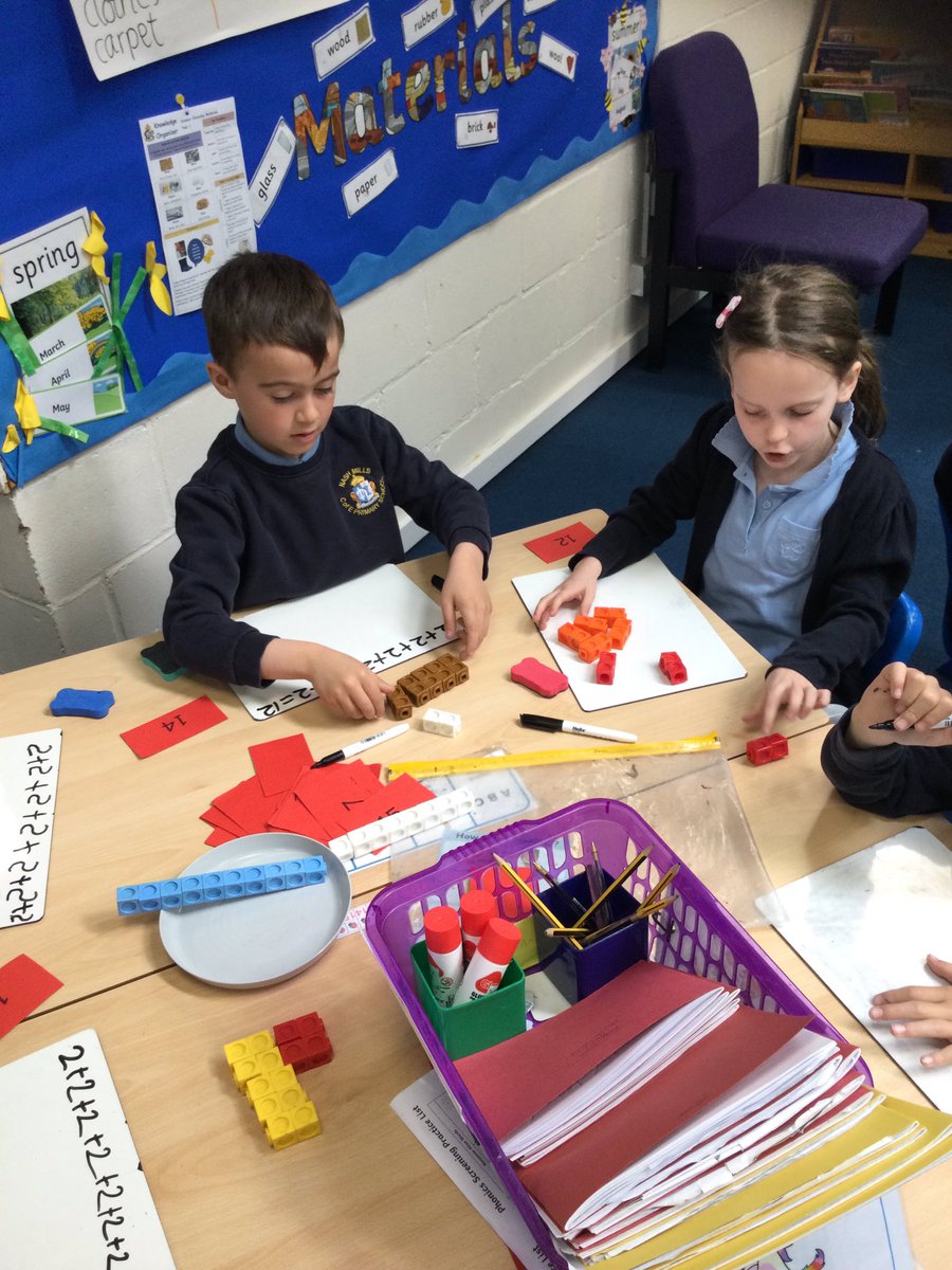 NashMillsSchool's tweet photo. Today in maths Year 1 have been exploring repeated addition for numbers up to 20. We have some super mathematicians in this class!
#hfl #hertsforlearning https://t.co/IfxSxtNvnb