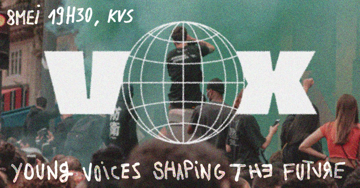 Vandaag en morgen: VOX, Young Voices Shaping the Future, met @Hassan_AlHilou, Estelle Depris, @adelaidecharli2, Victoriæ Defraigne, Christina De Witte (Chrostin), @DaveSinardet, Maïté Meeûs➡️ kvs.be/nl/agenda/1318… #brussel #bruxelles #brussels #culture #cultuur #art