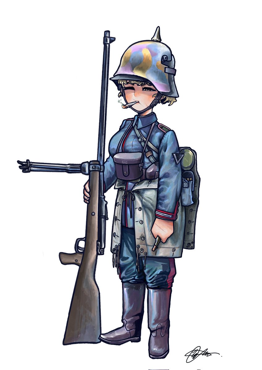 #FrontFocus #イラスト #ミリタリー #illustration #Military

Kircusses Frontpanzerartilleriegewehrschütze