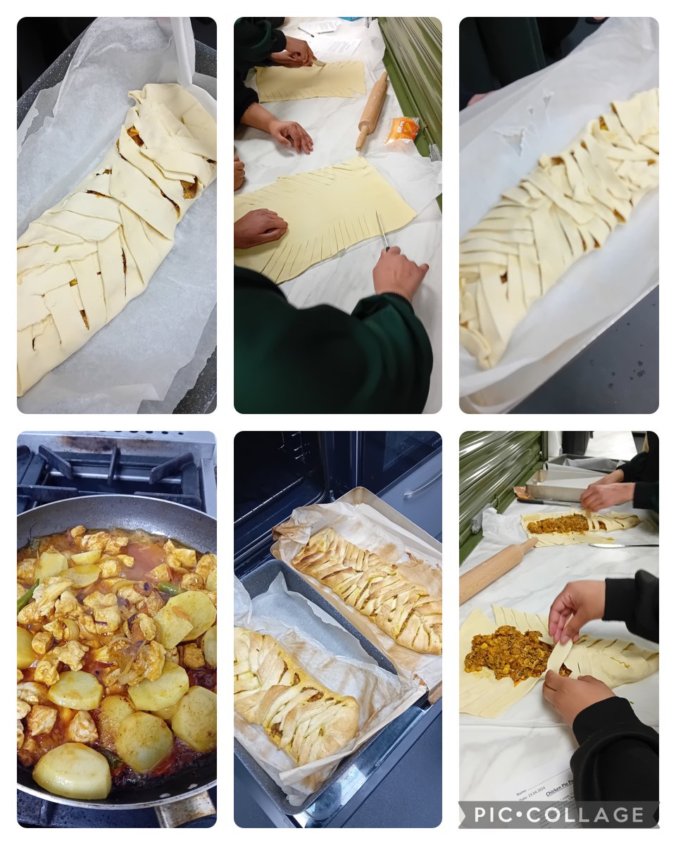 Our new girls cooking group decided to make something that they enjoyed during Ramadan,delicious chicken bread rolls. The girls loved plaiting the puff pastry together and it looked and tasted beautiful. Well done girls.