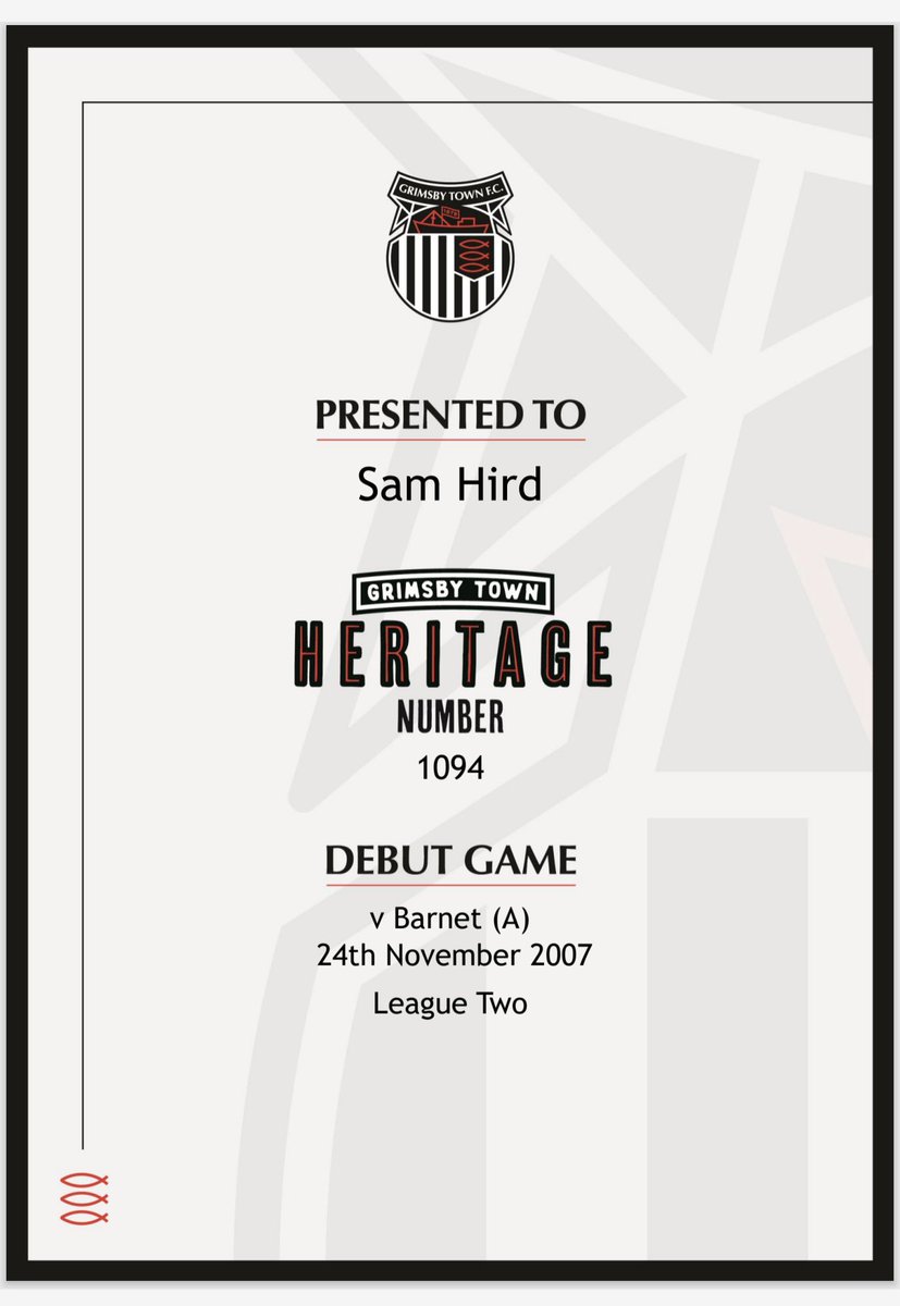 Great to catch up player #1094 Sam Hird at BP today. He was here as part of his role at the @PFA Sam appeared 18 times for us during the 2007-08 season, on loan from Doncaster Rovers #GTFC #RememberWhenGTFC