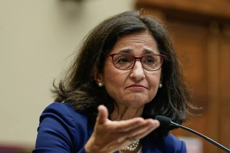 Columbia University President Minouche Shafik must be fired or have her resign today. Her handling of antisemitism is inexcusable. Fire the antisemitic professors and expel the antisemitic students. See attached article by Andrew Stein.