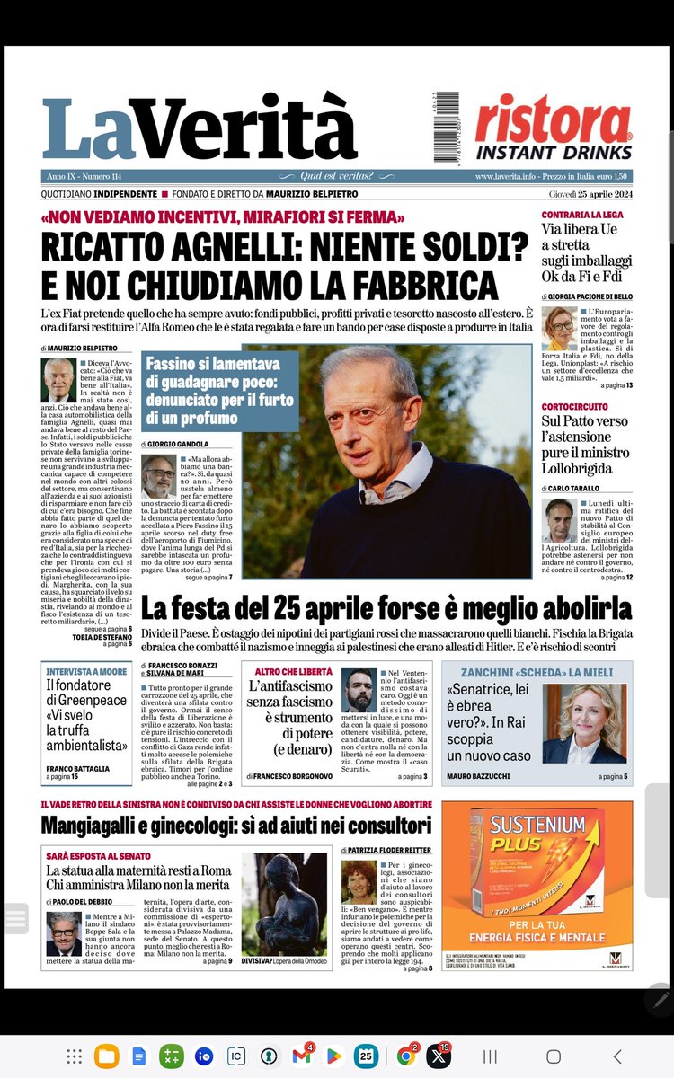 ULTIMO RICATTO DI 'STELLANTIS' 
AL GOVERNO: 'SENZA INCENTIVI  MIRAFIORI CHIUDE'. 
BASTA SOLDI AGLI AGNELLI PUNTIAMO 
A SALVARE L'INDOTTO