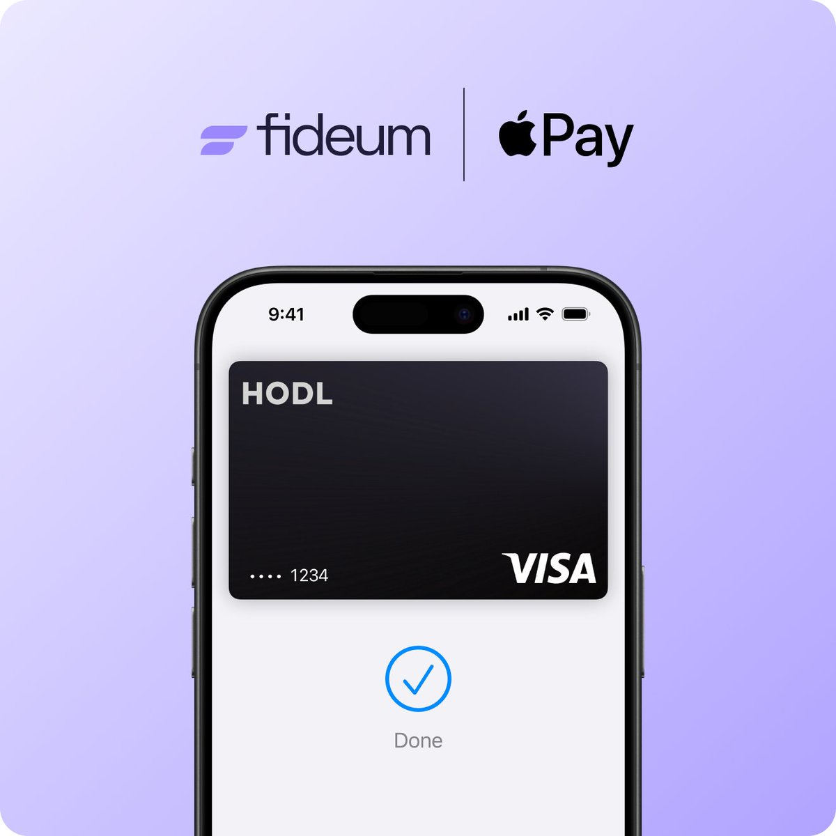 GM #finatics! If you haven't already, add your HODL Card to Apple Pay. Experience fast, secure, and convenient payments today.