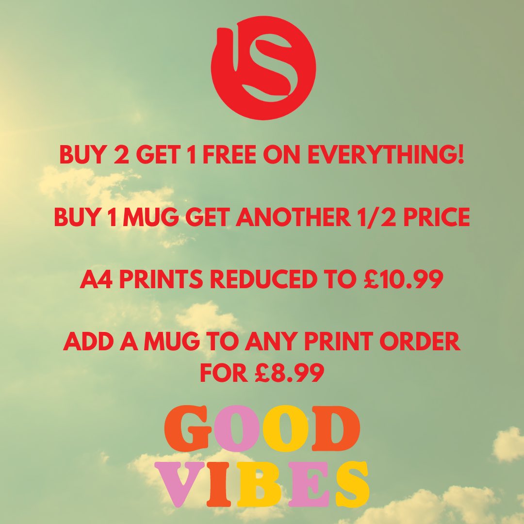 SetlistStore's tweet image. Big ONE today 🤟🏻

Literally everything on the shop has an offer on it, can’t quite put my finger on it but somethings got me in a good mood today! ⚽️ 💙 🍬

setlist.store