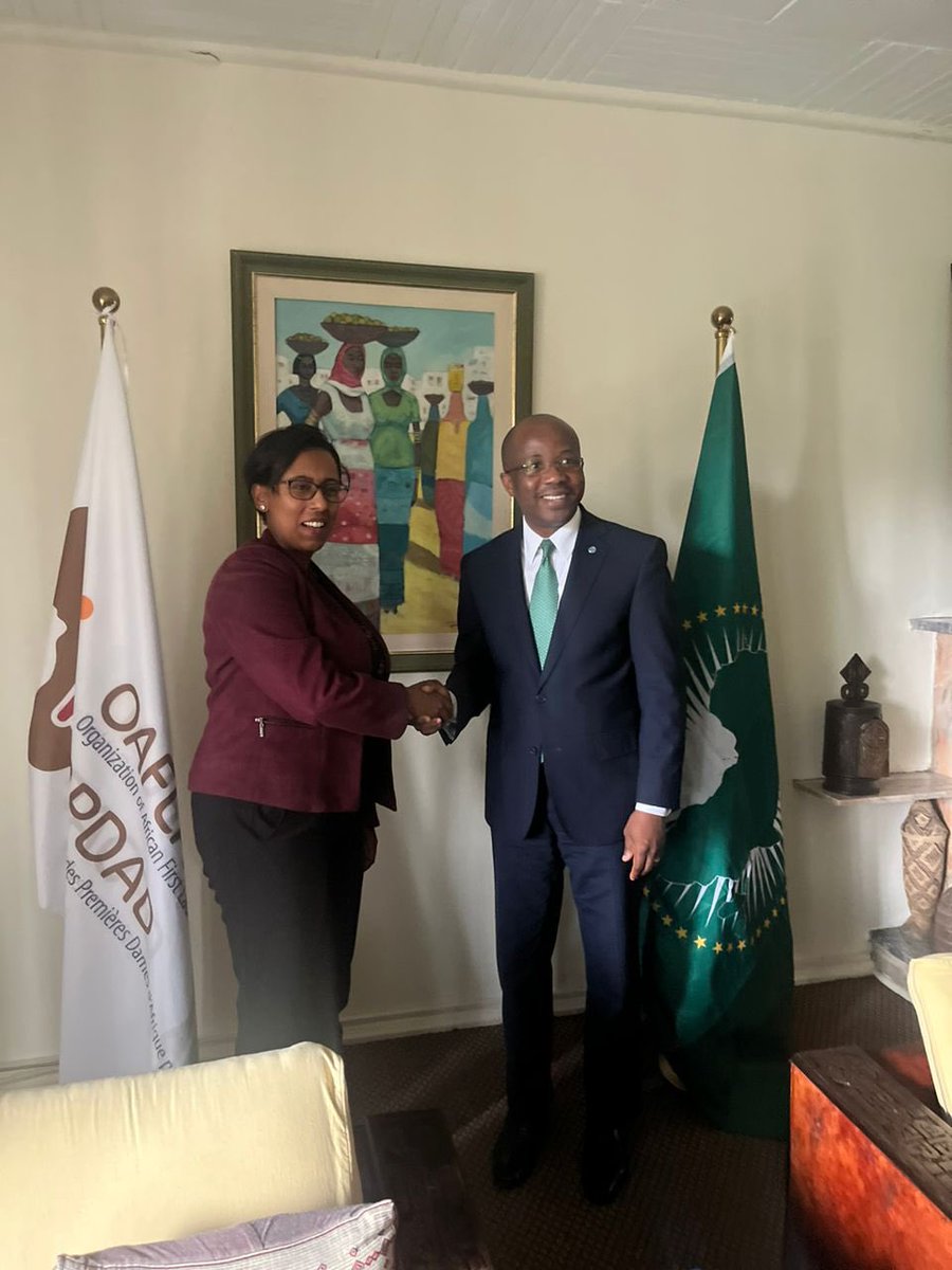 April 25th,2024 | Today OAFLAD Executive Secretary, Dr. Nardos Berhanu met with @UNICEF West and Central Africa Director Mr. Gilles FAGININOU and discussed on how to strengthen collaboration 🤝on common area of interest especially in West & Central Africa 🌍 and keep the momentum…