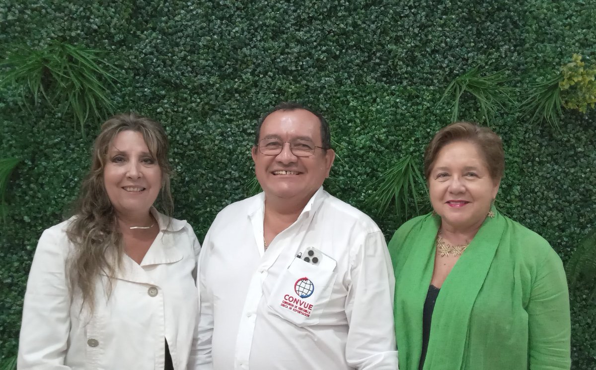 VUEParaguay's tweet image. Se llevó a cabo la Asamblea General Ordinaria del CONVUE. El Consejo de Administración para el periodo 2024 quedó conformado de la sgte. manera:
Presidente: Josefina Duarte @Capexpy
Secretario: Edelio Cabrera @cda_py
Tesorera: Sonia Tomassone @capecopy