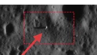 -The Slim lander as spotted by #Chandrayaan-2 orbiter on the Moon
-SLIM, which is #Japan's first successful moon lander

#JAXA #ISRO