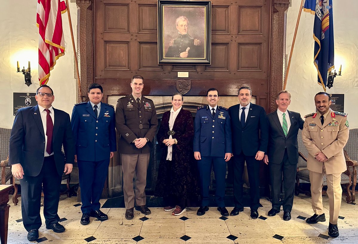 The National Council's leadership team joined the Kingdom of Saudi Arabia's Defense Attache, Maj. Gen. Salman Al-Harbi &amp; Army Attache, Col. Hashem Al-Qahtani to tour West Point hosted by the head of the Foreign Language Department, Col. John Baskerville <a href="/WestPoint_USMA/">U.S. Military Academy at West Point</a> <a href="/NCUSAR/">National Council on US-Arab Relations</a>