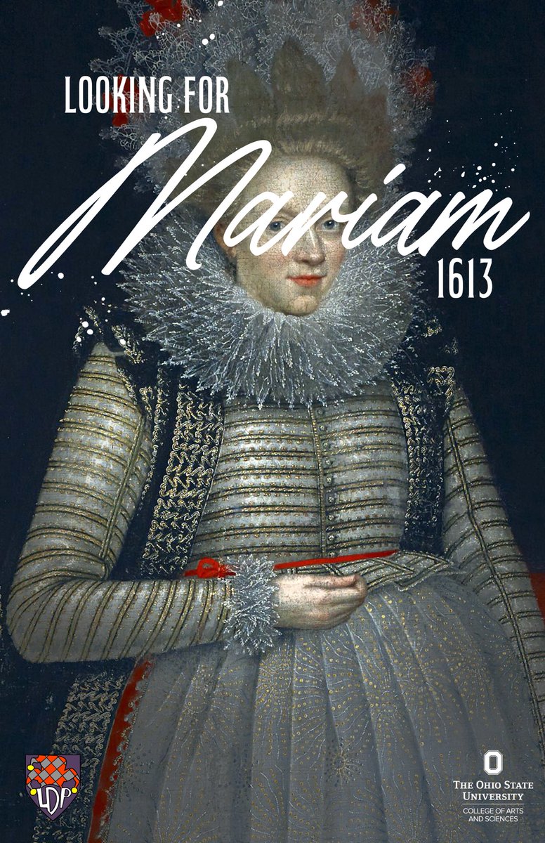 This Sunday (28 April) is the free PREMIERE of a new documentary about Elizabeth Cary’s Tragedy of Mariam, directed by me and produced by my students. Join us at 7 pm EDT for the film and 8:30 pm EDT for a talkback with the cast and crew. Registration link below!