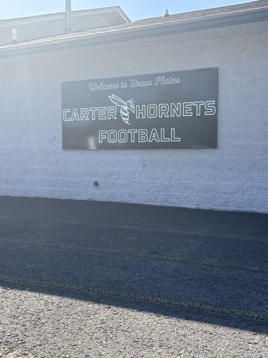 Thank you to Carter High School and Coach Helton for the hospitality and support with the 2025 Wasps search‼️🐝🔵🟡 #GoHornets #GoWasps #BlueCollarGoldStandard