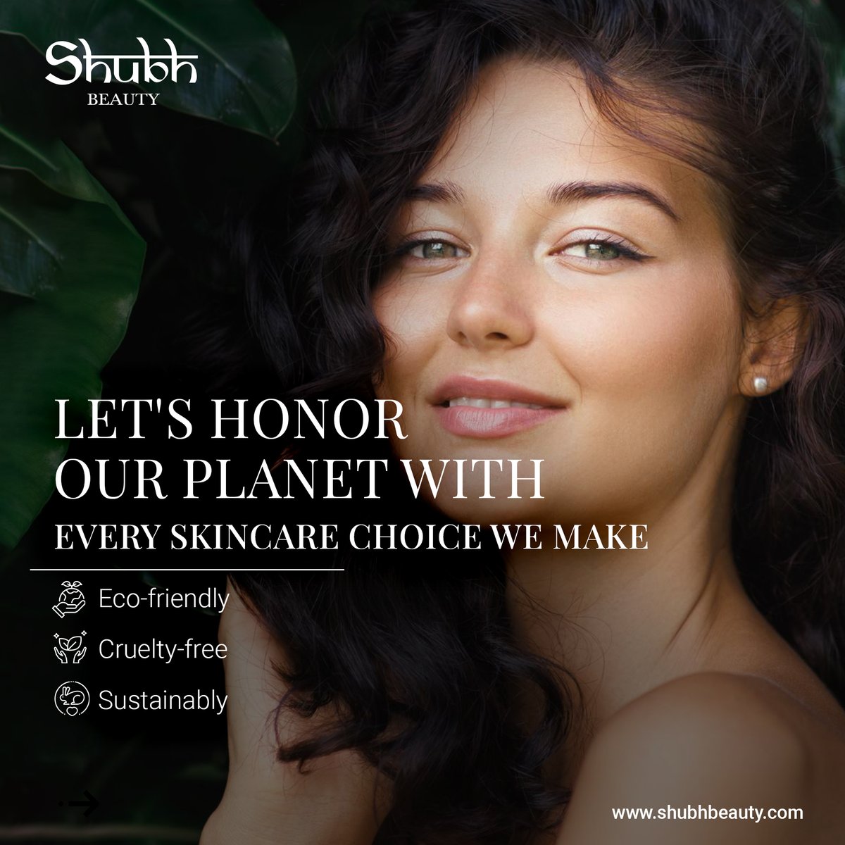 Embrace this earth friendly beauty practices!
Opt for skincare options that are eco-friendly, cruelty-free, and sustainably made.
.
.

#EcofriendlyProducts #NourishYourSkin #EcoFriendly #CrueltyFree #Sustainability #NaturalSkinCare #NatureInspired #BeautyWithPurpose #ShubhBeauty