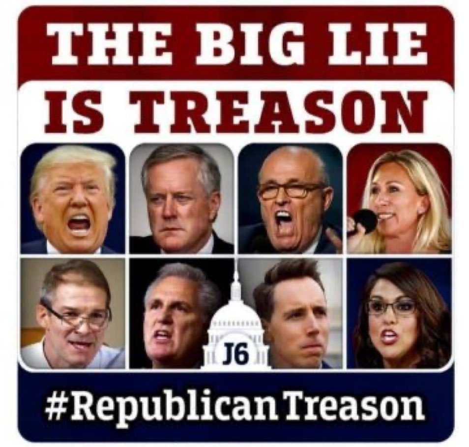 #Treason
non of them should be eligible to run for office again!
Breaking their “Oath of Office” as not being eligible in
accordance to Amendment 14, Section 3!
This should be enough to keep them home,

DOJ, Merrick Garland, more work to be done!