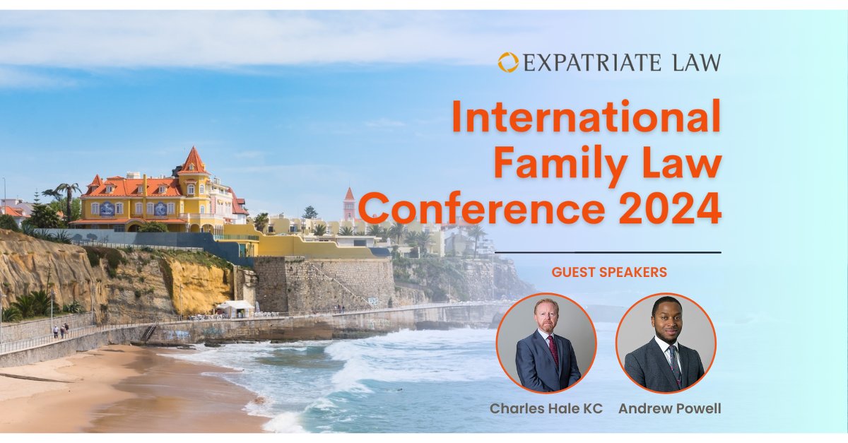 Charles Hale KC (@twitbarrister) & @Andrew_Powell1 will speak at the @expatriatelaw International #FamilyLaw Conference 2024. Charles will explore the impact of #conduct on outcomes in family cases, while Andrew provides an international #surrogacy update. expatriatelaw.com/events-2/confe…