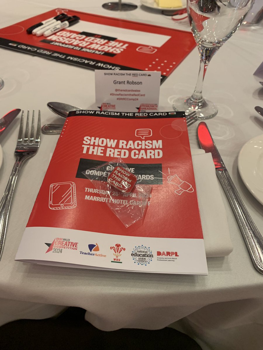 A privilege to attend such an inspiring, creative and educational event, showcasing the talents of the children and young people across Wales 👏 👏@theredcardwales @WRU_Community #WRUEdu #ShowRacismtheRedCard #SRtRCComp24