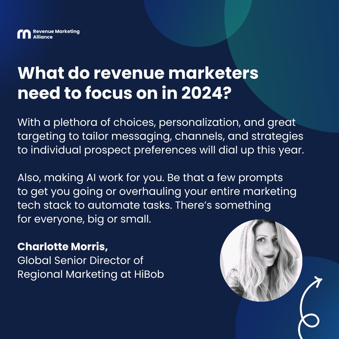 Want to lift the lid on the essential skills of revenue marketers AND the key things you need to focus on in 2024? This article has the answers you’re looking for. 💪

eu1.hubs.ly/H08J2xm0 

#revenuemarketing #RMA #marketingtips #marketingskills