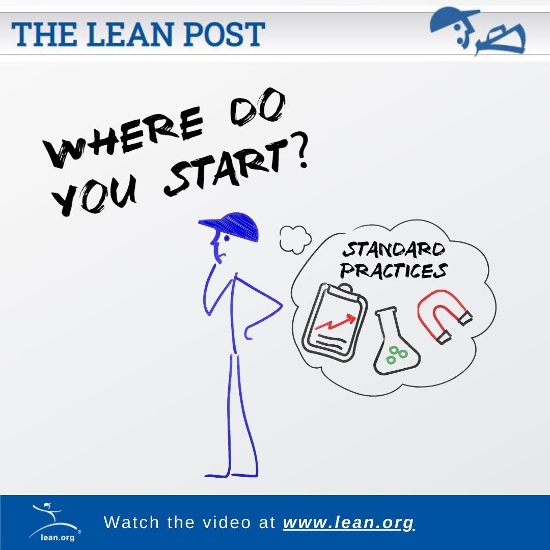 “Where do you start? Lean is not a grand theory; it’s a set of standard practices developed for your organization based on experiments. So, start with a value-creating process to learn what works best for you. Learn more: hubs.li/Q02t-fy60