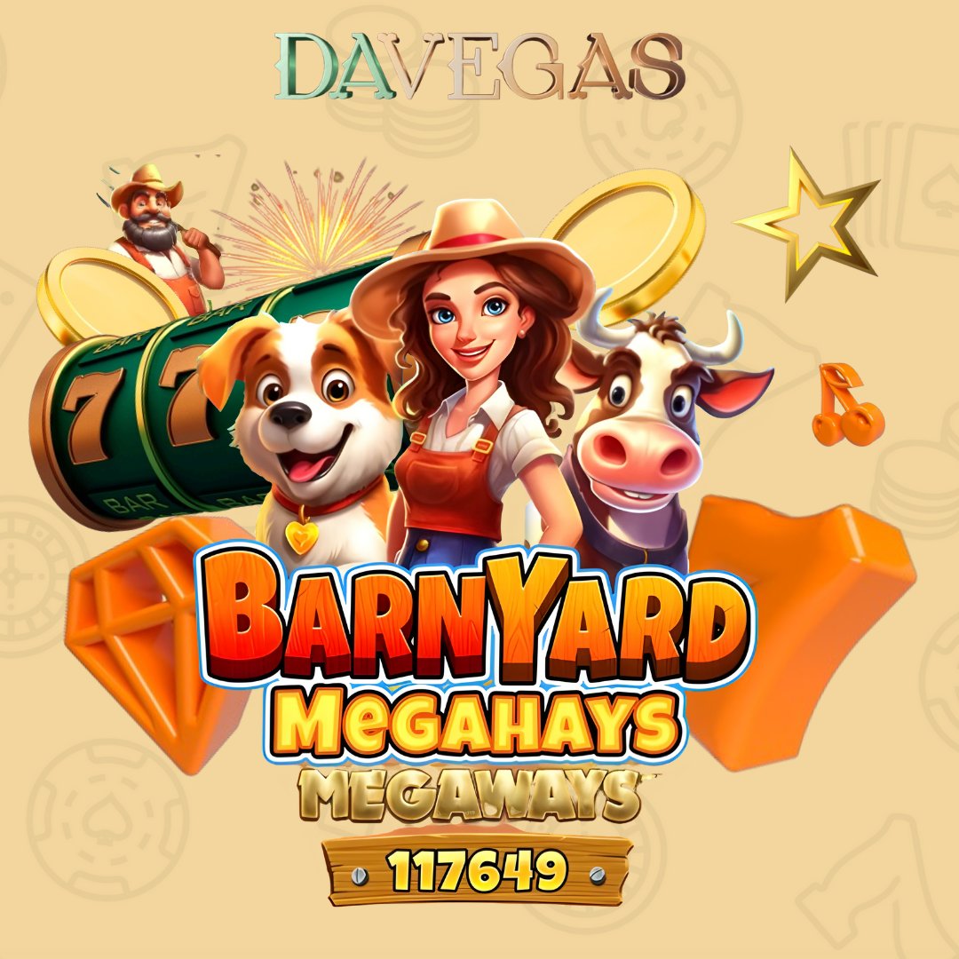 🎰 Çiftlik hayvanlarının eğlenceli dünyasında kazanmak için Barnyard Megahays'i hemen oyna! En güncel oyunların adresi #Davegas ile kazanmak çok kolay! Davegas Giriş: bit.ly/3TaG3Jd