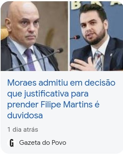 Se não tivermos voz, se formos censurados, as coisas podem tomar um caminho que nem sempre é o justo.