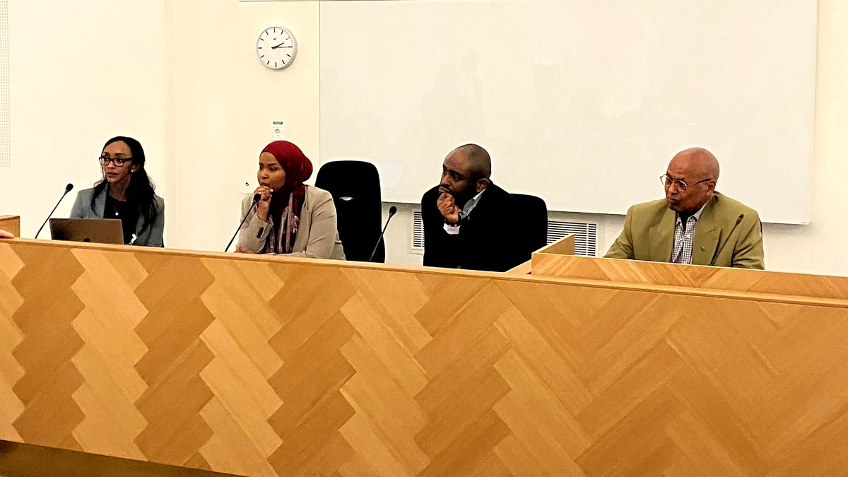 Somalia seminar at @Sverigesriksdag. Thanks, Lotta Johnsson Fornarve, for inviting us. NAIs senior researchers Redie Bereketeab and @BabsFagbayibo emphasized the vital role of a social contract for state legitimacy.