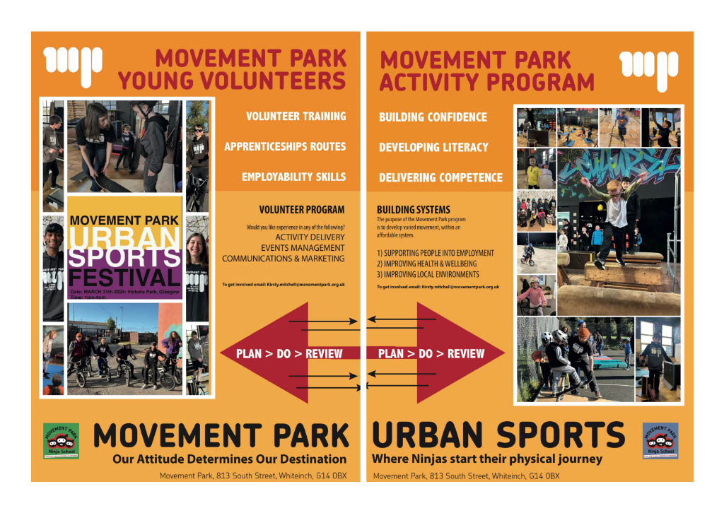 Kirsty Mitchell (@kirstymp813) on Twitter photo VOLUNTEER PROGRAMME 2024
Want to volunteer at Movement Park? Now is the time to sign up!
Contact: kirsty.mitchell@movementpark.org.uk
@LMactiveschools @activeschoolsMO <a href="/DRCYouthProject/">DRC Youth Project (SCIO)</a> <a href="/Kingsway__CC/">Kingsway Community Connections</a> VOLUNTEER PROGRAMME 2024
Want to volunteer at Movement Park? Now is the time to sign up!
Contact: kirsty.mitchell@movementpark.org.uk
@LMactiveschools @activeschoolsMO <a href="/DRCYouthProject/">DRC Youth Project (SCIO)</a> <a href="/Kingsway__CC/">Kingsway Community Connections</a>