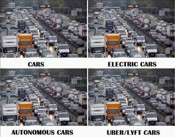 Corporations 'solving transportation' with new technology just means more traffic and more sprawl.

Just build transit.