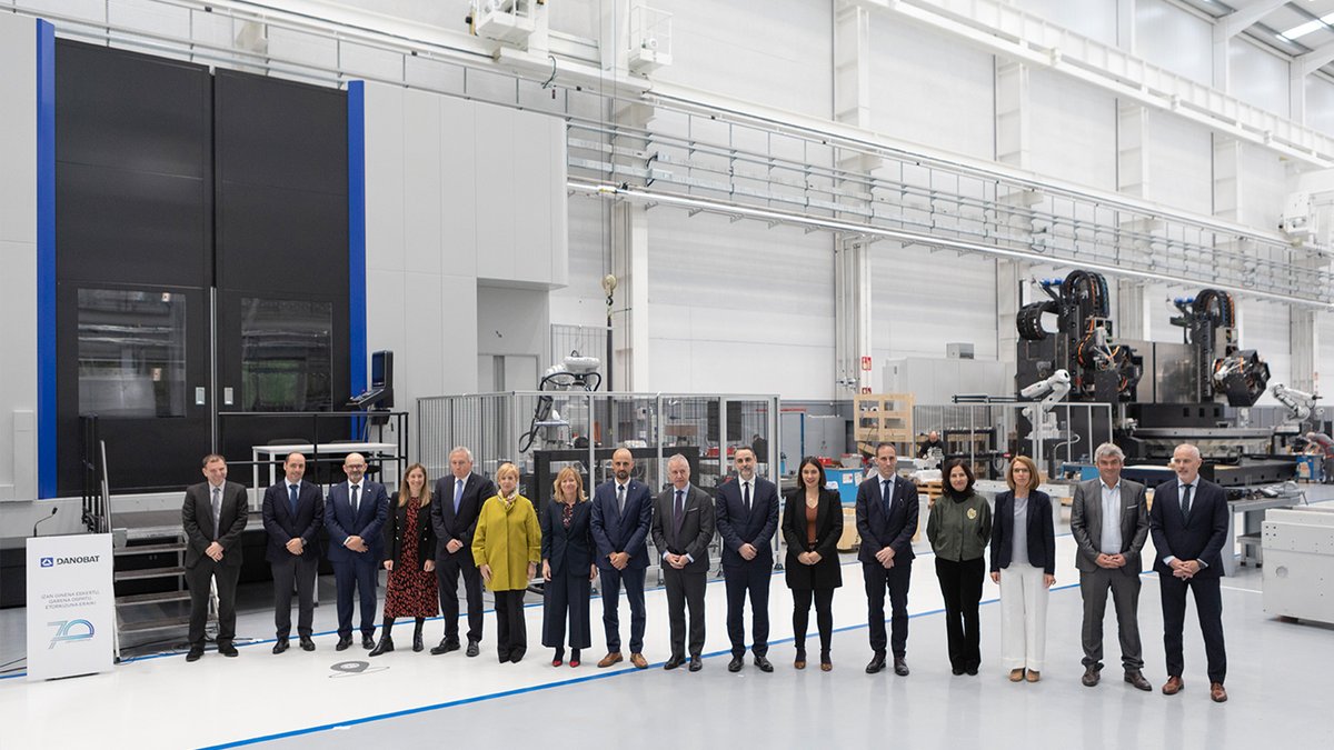 Danobat invests 20 million euros in a new plant at its headquarters in Elgoibar danobatgroup.com/en/press-relea…