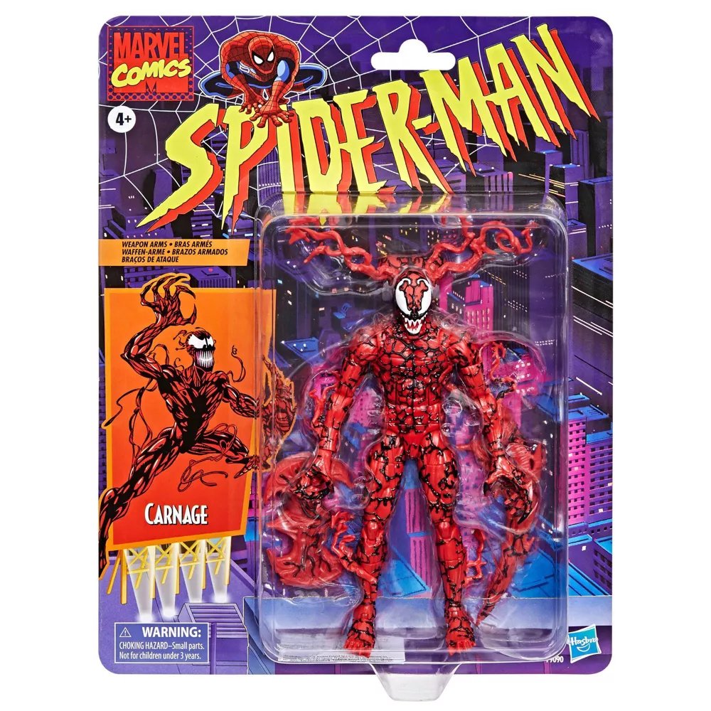 Hasbro Marvel Legends Carnage is up for preorder at Target ($24.99) - bit.ly/3UwSLlz #ad