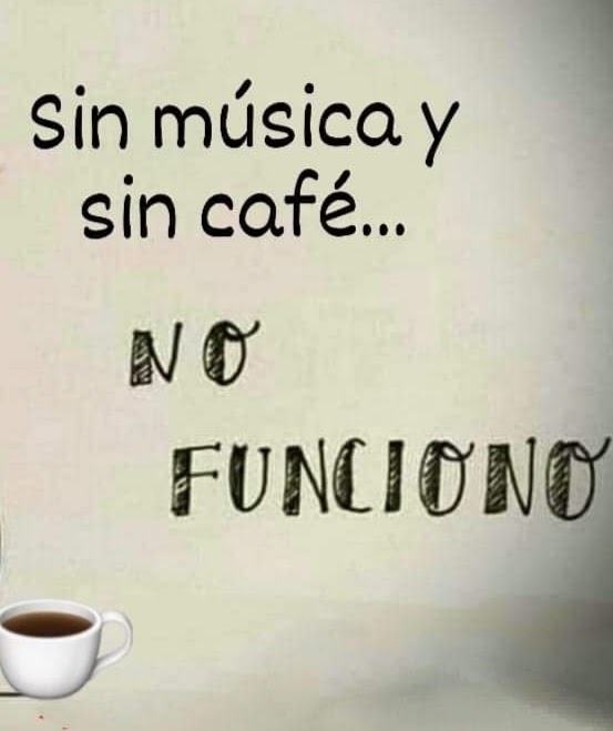 #JuevesMusicales 
#CaféEnMano