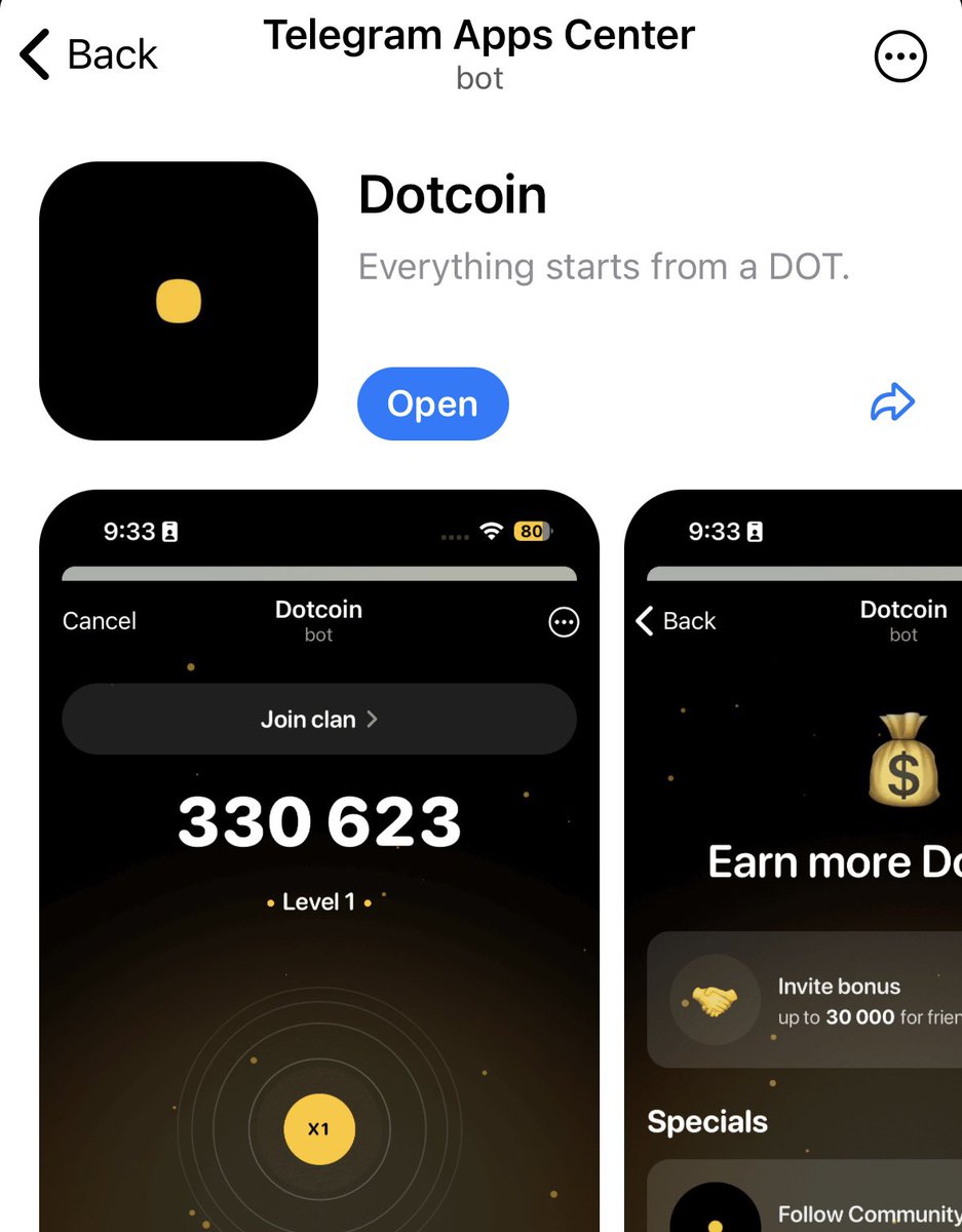 Dotcoin tweet media