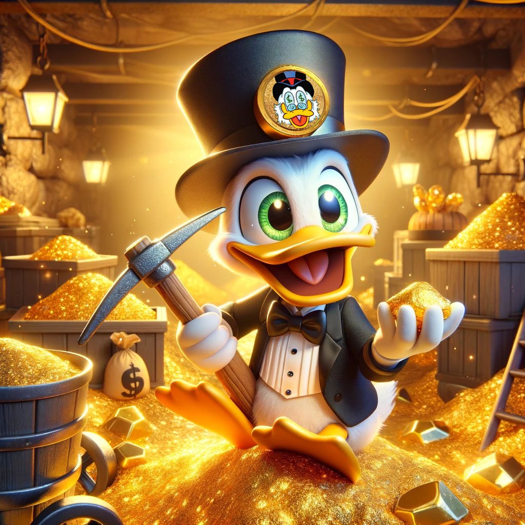 I'm 𝗕𝗨𝗟𝗟𝗜𝗦𝗛 on $QUACK! With exciting news of multichains bridging, new staking & new launchpad projects on hand, waiting to release in good market's behaviour, now just a good time for sure to add some $QUACK! 𝗣𝗮𝘁𝗶𝗲𝗻𝗰𝗲 𝘄𝗶𝗹𝗹 𝗯𝗲 𝗽𝗮𝗶𝗱 𝗼𝗳𝗳 𝗶𝗻 𝗗𝗔𝗬𝗦!