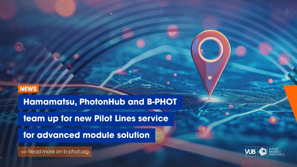 ✨ B-PHOT, @HamamatsuPhoton & @PhotonHub unveil a brand-new initiative: Pilot Lines for advanced module solutions. The service is designed to propel photonics innovations from concept to market-ready products, revolutionizing the industry landscape. 🔬⚙️

b-phot.org/news/hamamatsu…